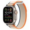 Adequado para Iwatchs9/10/11/Ultra3 Pulseira Apple Wild Trail, Pulseira de Nylon Loop de Duas Seções Modificada