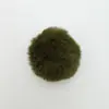 Bolas de Pelo Artificiais de 6,8 cm, Bolas de Pelo de Coelho Sintético, Bolas de Pelo de Coelho Verde Fluorescente, Bolas de Pelo de Coelho com Cauda Longa para DIY, Bolas com Franjas