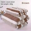 Toalla de baño de alta densidad de vellón coral, toalla de baño ancha, toalla absorbente estampada, toalla de baño grande gruesa, toalla de comercio exterior temu