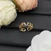 Suministro Exclusivo Transfronterizo del Nuevo Modelo de Lv, Anillos de Lujo de Alta Calidad con Marca Auténtica, Anillos Huecos de Lujo al por Mayor