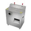 Máquina Multifuncional de Picar e Cortar para Fábricas e Açougues, Máquina Tudo-em-Um para Cortar e Picar Legumes e Carnes, Equipamento Comercial de Aço Inoxidável