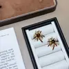 Pendientes de Fuego Artificiales Brillantes de Piedra Ojo de Tigre Natural con Aguja de Plata Fina S999 para Mujer, Pendientes Elegantes Versátiles de Moda Nicho de Lujo Ligero