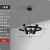 Candelabro de sala de estar estilo industrial foco loft moderno minimalista lámpara de comedor lámparas nórdicas lámpara creativa minimalista para tienda de ropa