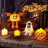 Lámpara de Fantasma de Halloween Adorno Decoración Creativa Guardería Ambiente Infantil Luminoso Escena Interior Pequeño Accesorio