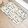 Felpudo Decorativo Navideño Alfombra Decorativa Felpudo de Cocina Felpudo para Sala de Estar Hogar Suave Copo de Nieve Árbol de Navidad Felpudo de Puerta