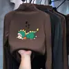 Camiseta de manga comprida com gola alta para meninos De Rong, novo estilo outono/inverno, top moderno para crianças e bebês, adequada para usar no outono