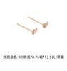 Brincos de Prata de Lei S925 Porta Vazio de Pérola Porta Contas de Cristal com Argola Porta Orelha Brincos DIY Feitos à Mão Acessórios de Prata