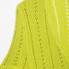 Venta al por mayor de Ropa de Mujer Transfronteriza Verano 2025 Nuevo Estilo Refrescante y Transpirable Cardigan de Punto con Diseño Jacquard de Canalé