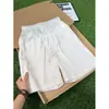Shorts de Cetim Sedoso Gelo Frio Estilo Old Money para Homens, Verão Textura Americana Secagem Rápida Respirável