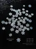 Joias para Nail Art de Floco de Neve de Natal Transfronteiriças Tamanho Misto Diamante de Resina Super Brilhante Diamante de Unha Usável de Natal