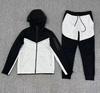 Conjunto Casual Esportivo Respirável com Capuz e Zíper nas Costas Masculino Multicor Primavera e Outono 490 e 496