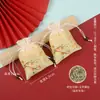 Bolsas de la Suerte Bordadas Estilo Antiguo al por Mayor, Bolsitas de Regalo, Adornos para Colgar en el Coche, Bolsitas Vacías con Cordón de Borla de Oración