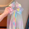 2026 My Little Pony Véu com Laço Presilha de Cabelo Princesa 3-10 Anos Acessórios de Cabelo Ecológicos Atacado Desenho Animado