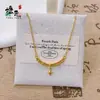 Colar Sorriso Estrela Beijo de Renda Antiga Estilo Xiaohongshu para Mulheres, Joia Estrela de Quatro Pontas de Renda Estilo Palácio