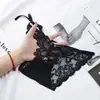 Guifei Man Renda de Tela Preta Roupa Íntima Sexy Feminina Transparente Sexy Algodão Senso de Design Feminino Ponto Atacado