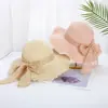 Nuevo Sombrero de Paja de Moda para Mujer de Verano, Sombrero de Paja Redondo de Copa Ancha, Sombrero de Sol Moderno, Sombrero Protector Solar, Sombrero de Playa