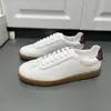 Zapatos casuales para hombre BORBOTIE, nueva colección primavera/otoño 2026, zapatillas deportivas con cordones de piel de ante de vaca BC