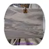 Los materiales de mármol y arenisca de oro blanco pueden proporcionar muestras y pueden ser procesados para producir superficies de cáscara de huevo, superficies de arena gruesa y otros acabados de superficie.