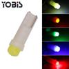 Lâmpada de carro Ubis T5 LED para painel de carro, luz de maquiagem T5 1SMD 3D astigmatismo COB luz indicadora