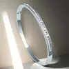 Pulsera de Acero de Titanio de Gama Alta de Nicho con Diseño de Gipsofila y Diamante, Pulsera Sencilla y Lujosa Que No Se Desvanece, Pulsera de Acero Inoxidable