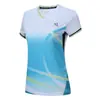 Novas Blusas de Badminton para Homens e Mulheres, Blusas Casais de Secagem Rápida, Uniformes de Vôlei, Uniformes de Treinamento de Tênis para Estudantes Infantis 23075