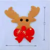 Novos Pelúcias de Natal Transfronteiriços Velhinho Boneco de Neve Rena Acessórios DIY para Decoração de Noite de Natal