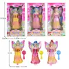 Muñeca Barbie Hada de las Flores para Niños Disfraz de Princesa Sirena Juguete para Niña Figura de Niña Ángel