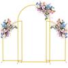 Suporte para flores de casamento de 3 peças, suporte decorativo para balões, arco de estrada, adereços de boas-vindas para casamento, palco
