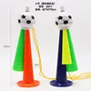 Futebol, trompete, pequenos presentes, brinquedos infantis, jogos de instrumentos musicais, adereços de torcida, brinquedos de plástico