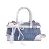 Yuezi Retrô Simples Grande Capacidade 2026 Verão Nova Bolsa de Mão de Alta Qualidade Elegante Bolsa de Ombro Único Transversal para Mulheres