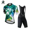 Xintown Estilo Ciclismo Verão Manga Curta Roupa de Ciclismo Nova Roupa de Ciclismo Calças Conjunto com Suspensório para Ciclismo de Verão