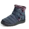 Comercio Exterior Transfronterizo 35-44Ab Zapatos de Algodón Nieve Algodón Zapatos de Algodón Impermeables Cálidos Zapatos para Mamá Talla Grande Botas de Nieve para Mujer