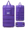 Maleta de Equipaje Universal Plegable con Ruedas Expansible 158 Maleta de Facturación para Aerolínea Capacidad Extra Grande Bolsa para Estudiar en el Extranjero Mudanzas Viajes