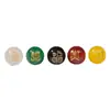 Contas de cinco elementos de alta qualidade ouro madeira água fogo terra contas de ágata real contas soltas pulseira de contas artesanal diy pulseira com contas