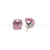 Aretes de tuerca de titanio F136 con pin de circonio de fuegos artificiales, clavo para el hueso de la oreja, joyería para perforación corporal de aleación de titanio G23, aretes de clavo para el labio