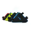 Bolsa de selim para ciclismo ao ar livre bolsa para bicicleta bicicleta de montanha bolsa de ferramentas triangular bolsa para tubo superior acessórios de equipamento para bicicleta