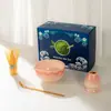 Set de Regalo Transfronterizo: Set de Matcha, Utensilios de Matcha, Batidor de Matcha para Ceremonia del Té, Cuchara para Té, Revendedor de Té para Uso Doméstico