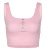 Camisola com nervuras de cor sólida de verão 2024, roupa externa feminina, moda urbana, curta, colorida, com botões, slim top