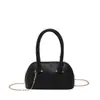 Bolso de Mano para Mujer de Color Sólido con Textura Simple 2026 Verano Nuevo Versátil Estilo Ins Bolso de Hombro Cruzado tipo Concha para Mujer