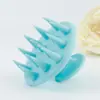 En Stock Transfronterizo Cepillo para Champú de 19 Dientes Cepillo Masajeador Cepillo de Limpieza para el Hogar Cepillo de Silicona para Champú Herramienta de Masaje para el Cuidado del Cabello