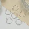 Acessórios para Joias DIY Conversor de Brinco Sem Furo Simples e Estiloso Clipe de Orelha com Mola Invisível Fivela de Orelha Falsa de Resina