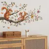 Pegatinas Divertidas e Interesantes de Ratón Sonda Animales Cubierta de Pared para Habitación Dormitorio Agujeros Feos Pegatinas Decorativas de PVC Autoadhesivas