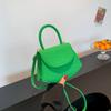 Bolso de mano de color sólido, sencillo y a la moda, para otoño e invierno, 2023, informal, para uso diario, bandolera de hombro