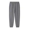 Pantalones Casuales Ajustados Personalizados de 300g para Viajes Urbanos, Pantalones Jogger Suaves de Color Sólido Unisex para Ventas Transfronterizas