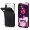 Adecuado para Iphone15Pro Carcasa de Teléfono Móvil para Chicas Melanin Poppin Transfronteriza Carcasa para Chica Negra