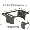 Patas de Mesa de Café Colgantes de Metal de Lujo Ligero Soporte de Mesa de Té de Acero Inoxidable con Encimera de Roca Patas de Mesa de Café de Mármol con Base de Piedra de Lujo para Sala de Estar