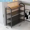 Sapateira Simples Dormitório Estudantil Pequeno Armário de Sapatos Econômico Sólido Abaixo da Cama à Prova de Poeira Artefato de Armazenamento Rack de Armazenamento Armário de Sapatos
