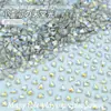 6*7mm Coração Torto Base Pontiaguda Formato Especial Diamante para Nail Art Pequeno Mini Joia para Nail Art Material para Polimento de Unhas Usável Atacado