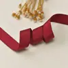 Atacado do Fabricante Tiras para Chapéu de Poliéster, Acessórios para Vestuário de Cor Sólida, Fitas Tecidas, Acessórios para Cabelo com Borda Serrilhada, Acessórios de Fita, Fitas Decorativas