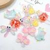 Accesorios de Resina de Insectos Coloridos de Dibujos Animados DIY Pasador Hecho a Mano Accesorios para el Cabello Diadema Hebilla de Zapato Colgante Materiales Decorativos Mayoreo